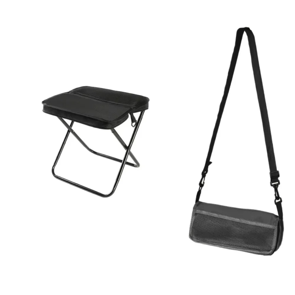 Lightweight Portable Foldable Backpack Chair for Outdoor Adventures
