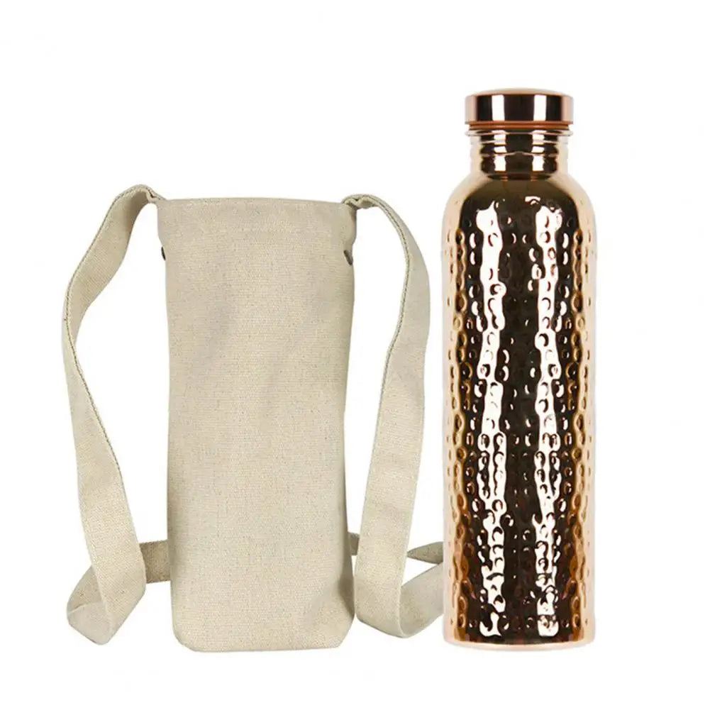 800ML Copper Sports Water Bottle | Leakproof & Stylish Hydration