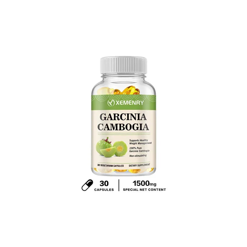 Garcinia Cambogia Capsules for Metabolism & Digestive Health