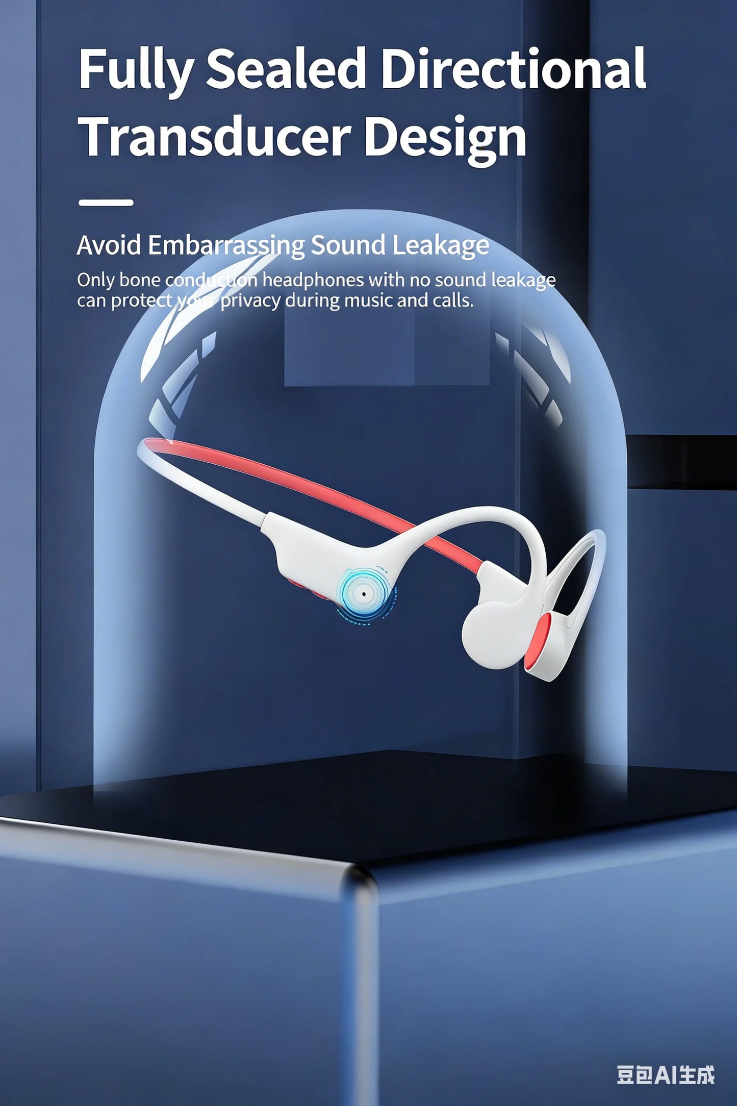 Open Ear Bone Conduction Headphones | Waterproof & 32GB Memory