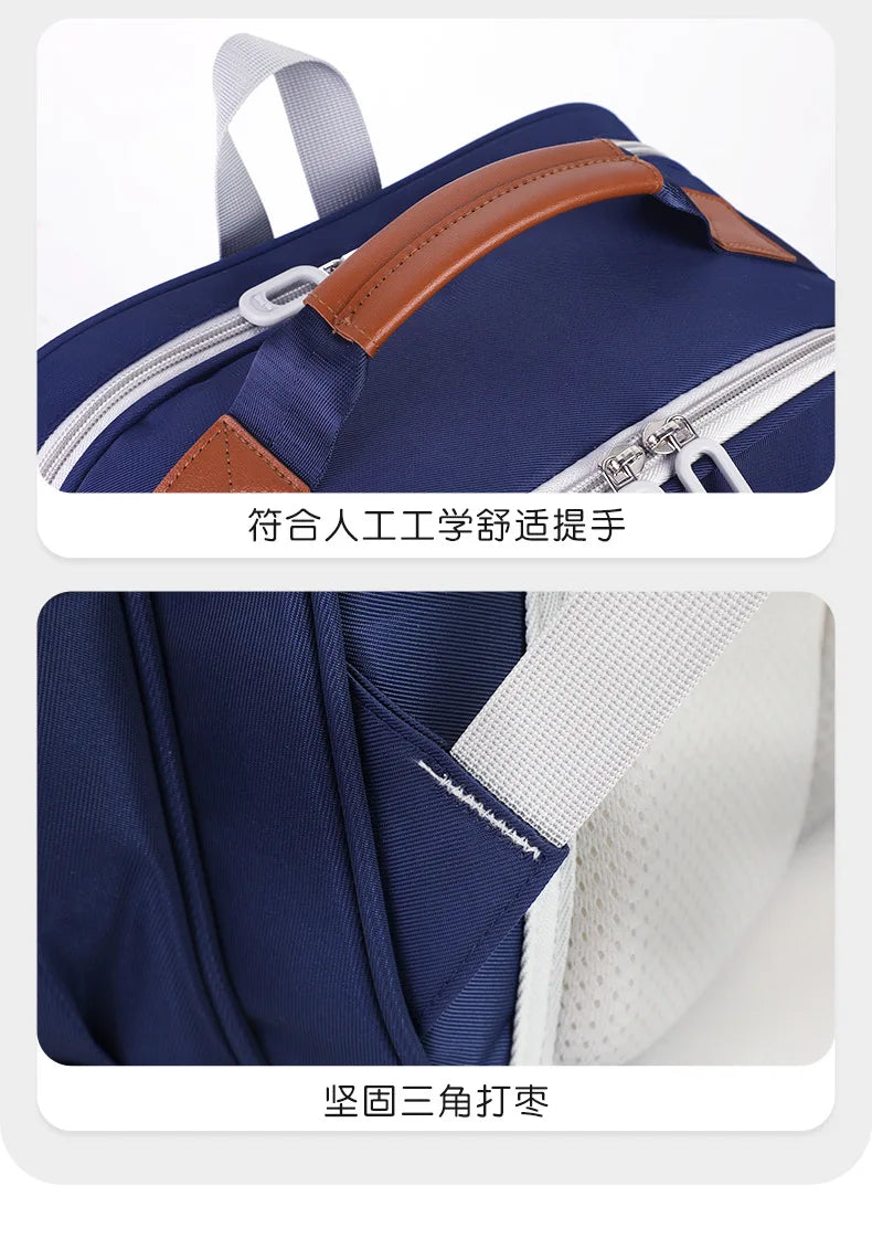 Ergonomic Kids Backpack for Grades 1-6 | Large Capacity School Bag