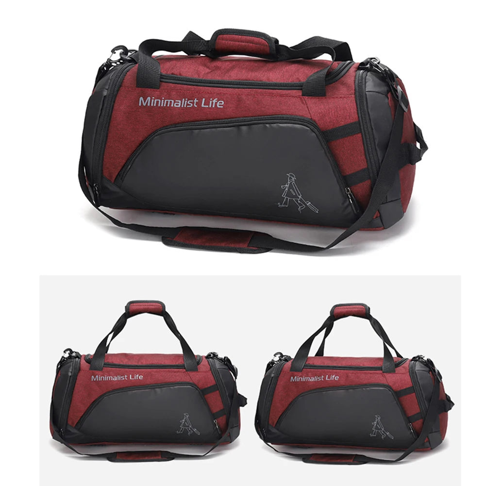 Waterproof Nylon Gym Bag | Perfect for Fitness & Travel