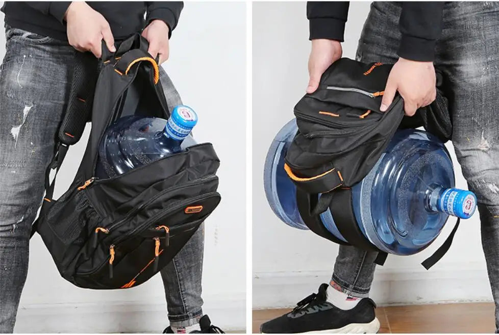 Men's Oxford Waterproof Backpack | Stylish School & Travel Bag