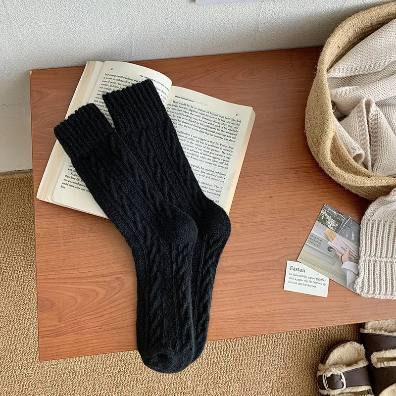 Women's Thicken Cashmere Wool Socks | Cozy Winter Essential