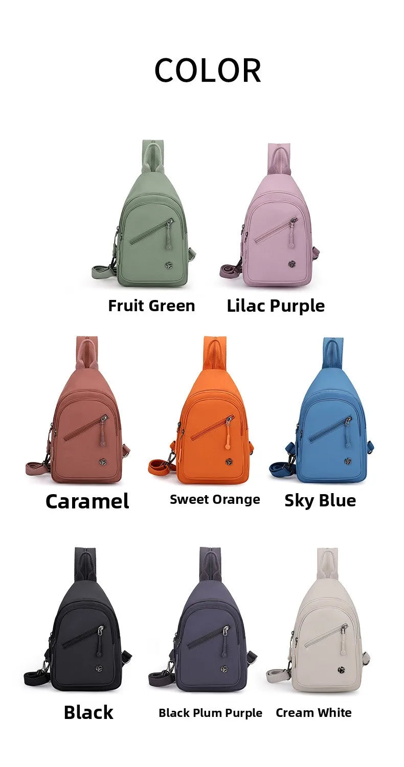 Stylish Urban Minimalist Chest Bag for Women | Multi-Functional Satchel