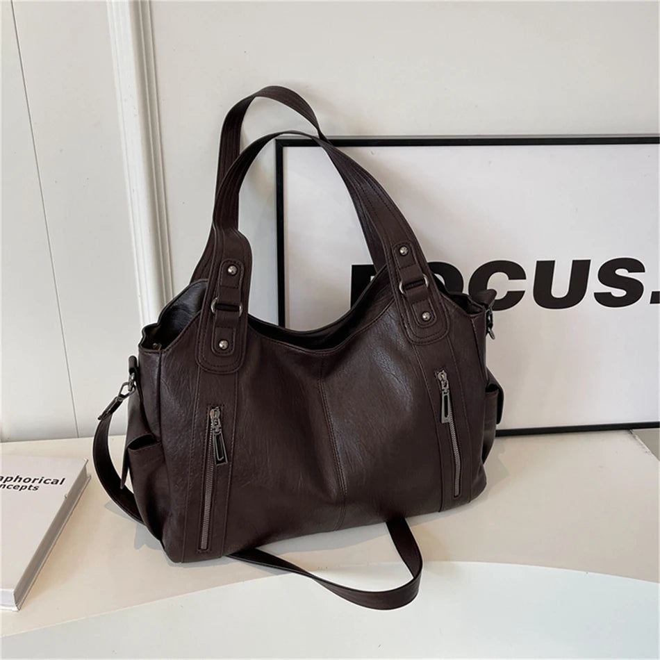 Stylish Large Capacity Shoulder Handbag | Versatile Tote Bag for Women