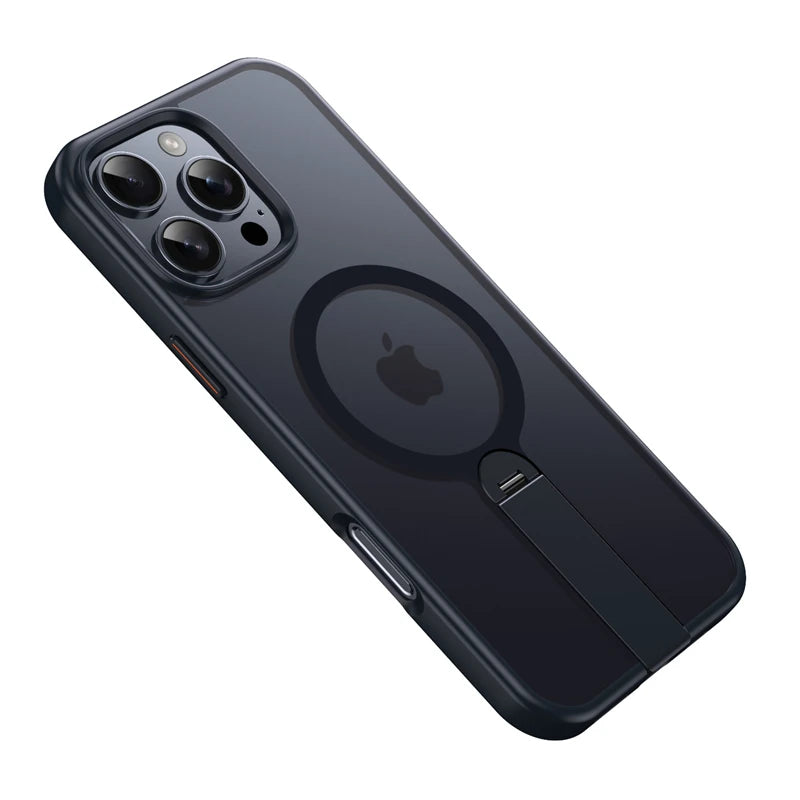 360 Hidden Metal Stand Magnetic Case for iPhone | Ultimate Protection