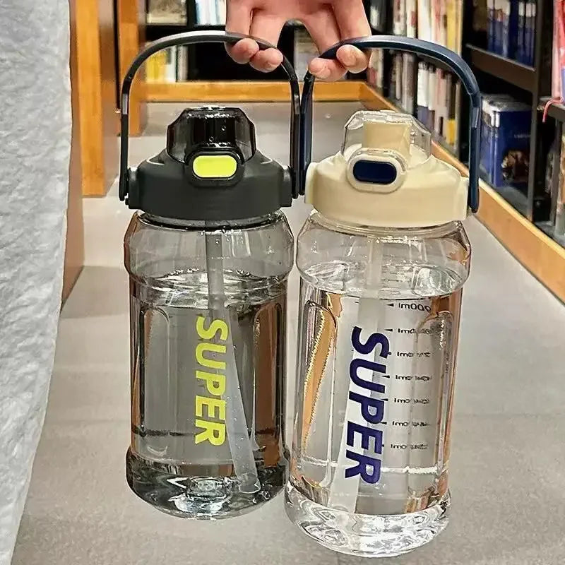 Large Capacity Leakproof Sports Water Bottle for Fitness & Travel