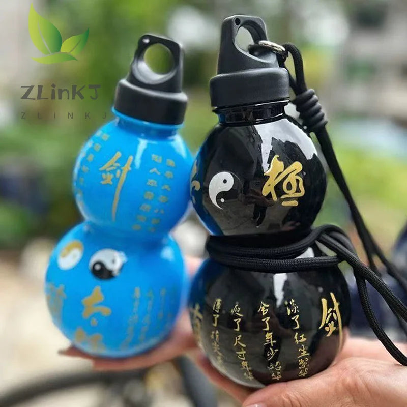 Gourd Shaped Outdoor Water Bottle | 1000ML for Camping & Fitness