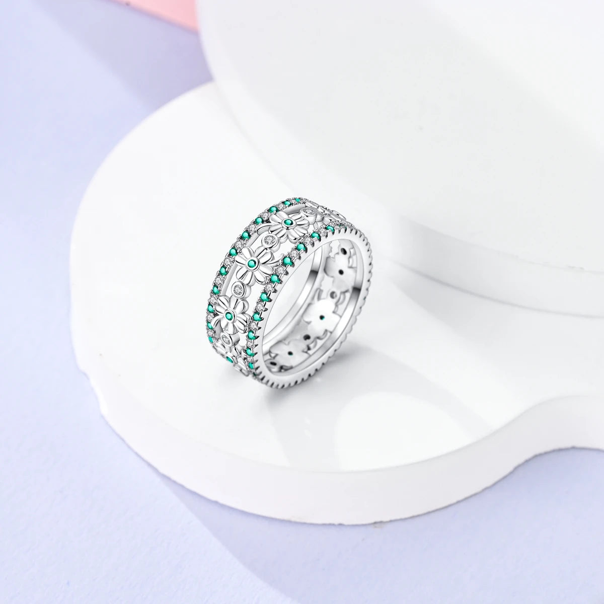 High-Quality 925 Sterling Silver Infinite Love Ring for Women
