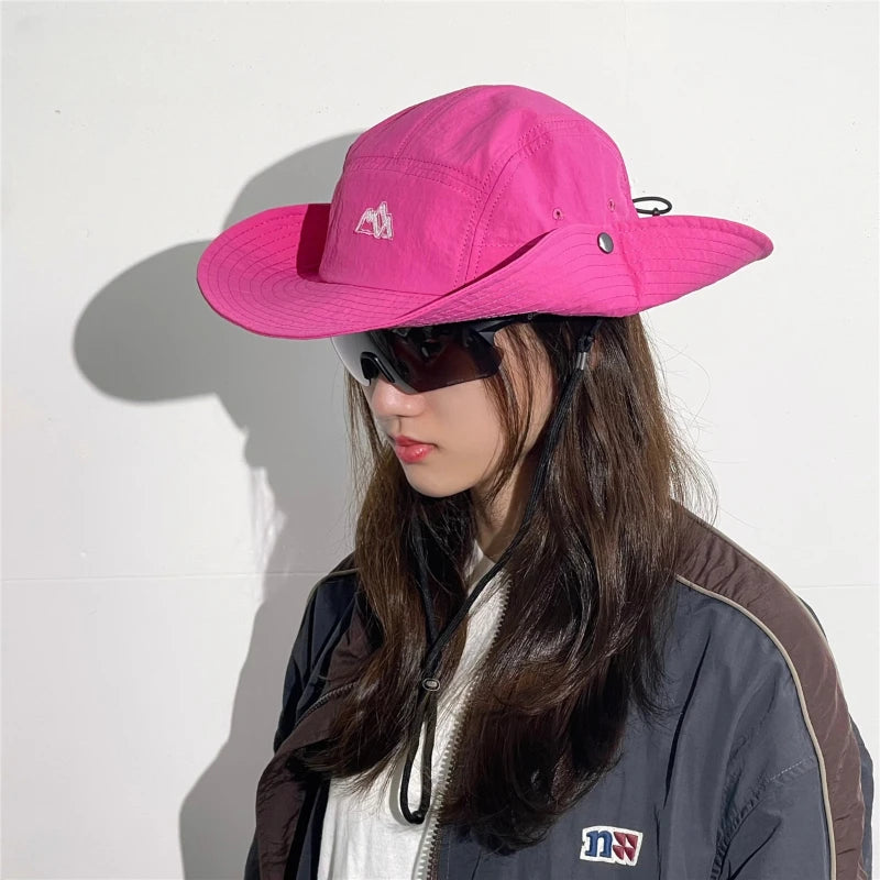 Breathable Summer Bucket Hat for Hiking & Outdoor Activities