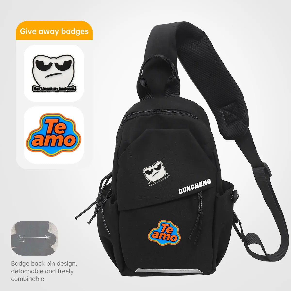 Versatile Crossbody Shoulder Bag for Outdoor Activities