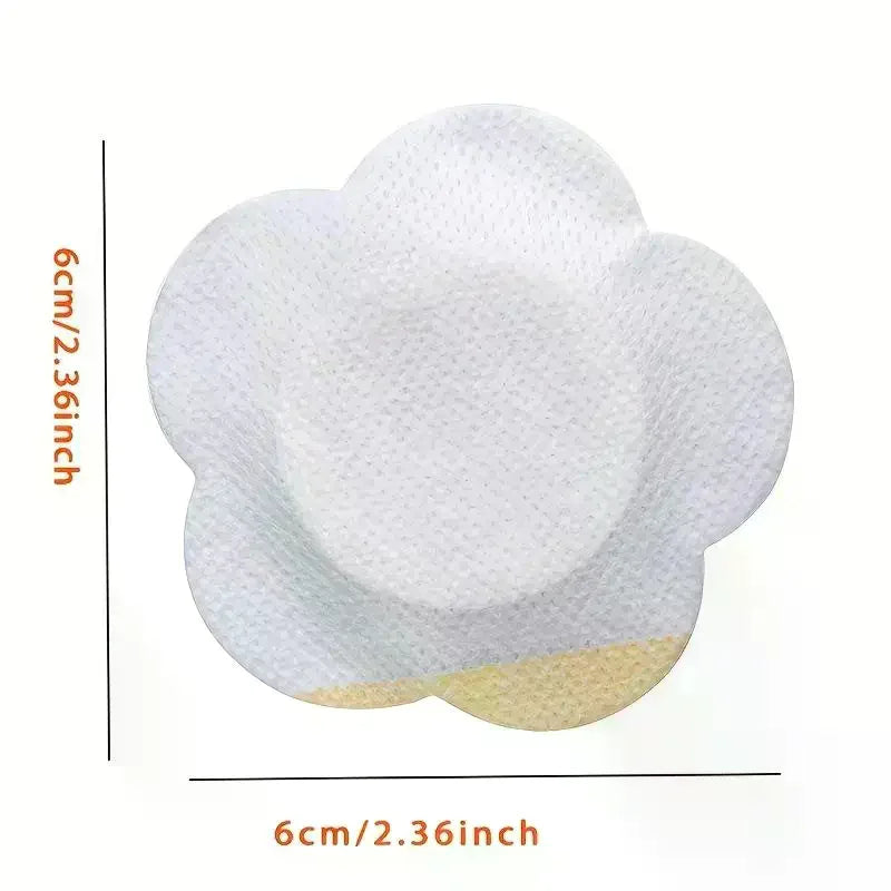 50pcs Disposable Castor Oil Pack Stickers | Hypoallergenic Belly Button Protectors