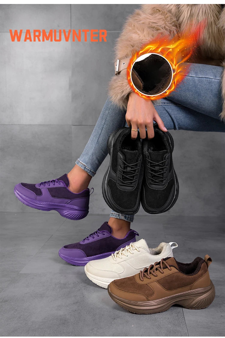 Winter Barefoot Men's Sneakers | Comfortable Non-Slip Casual Shoes