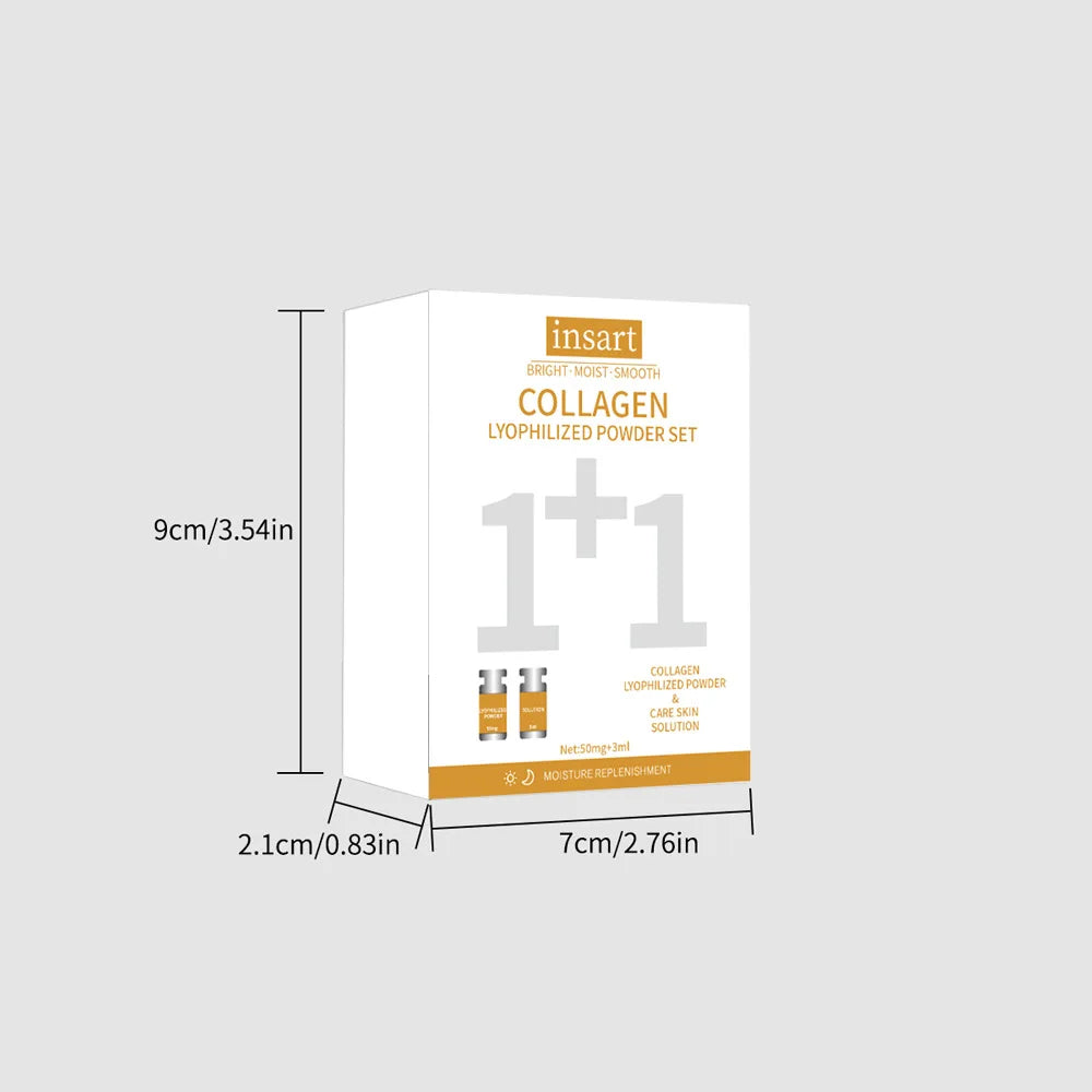 Anti-Aging Collagen Lyophilized Powder Facial Serum | Firming Set