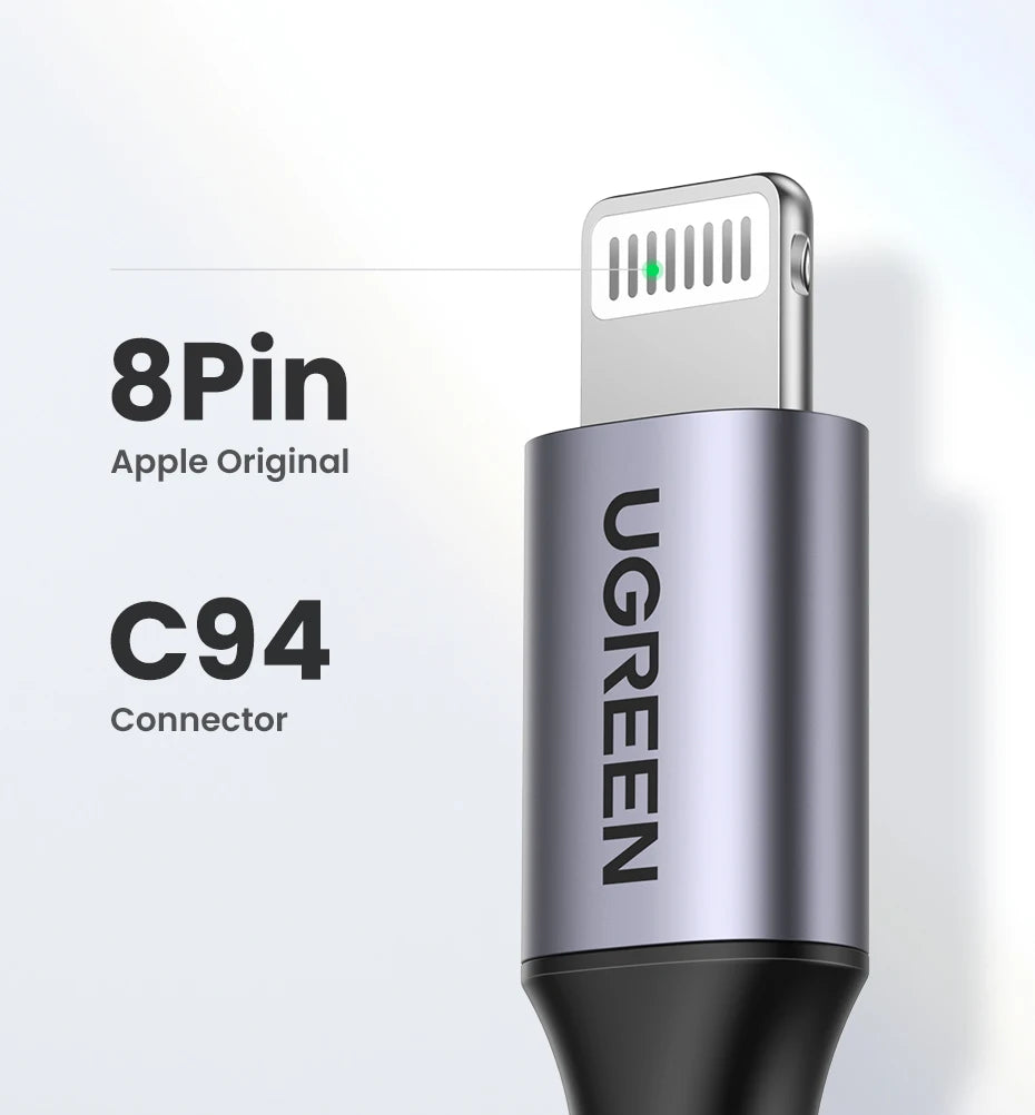 Fast Charging USB C to Lightning Cable | Compatible with iPhone