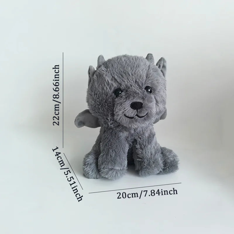 Gargoyle Bear Plush Toy | Soft Cartoon Animals for Kids