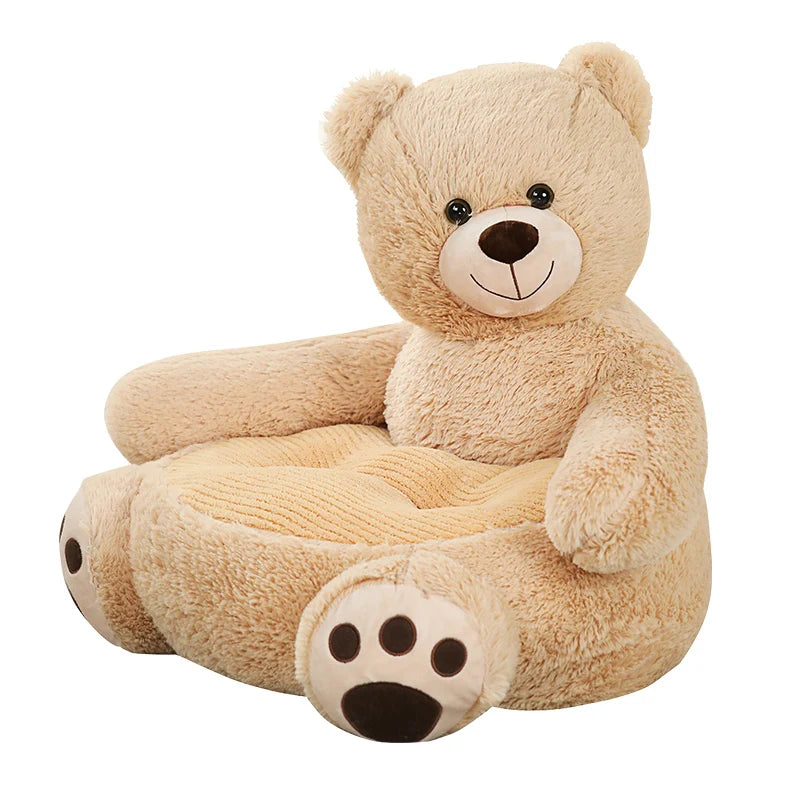 Adorable Plush Cartoon Animal Sofa Chair for Kids | Cozy & Fun