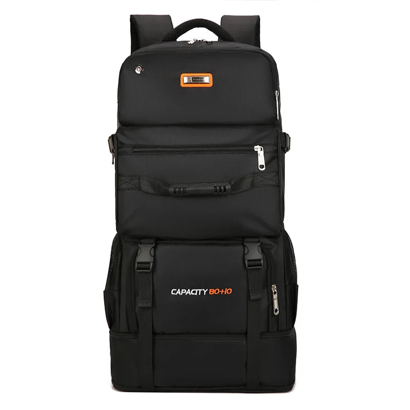 90-Liter Large Capacity Backpack for Travel & Camping Adventures