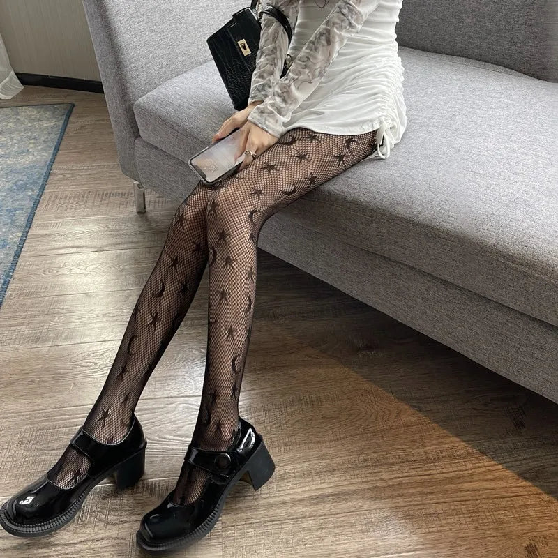Long Sexy Fishnet Stockings for Women | Embrace Gothic Style