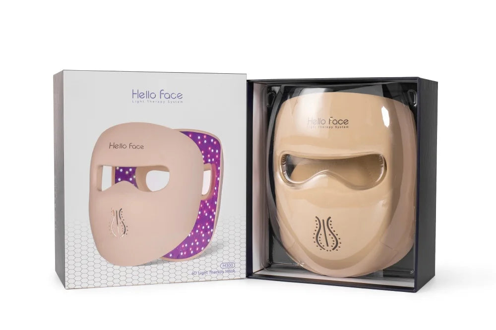 Portable 4D LED Light Therapy Mask for Skin Rejuvenation