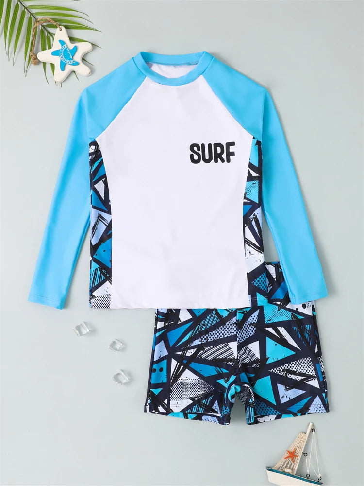 Boys Long Sleeve Swimwear | Stylish and Comfortable Beach Outfit