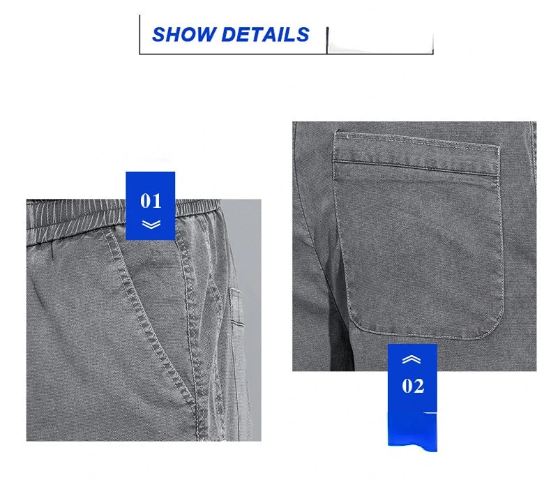 Men's Summer Thin Straight Pants | Comfortable Casual Trousers