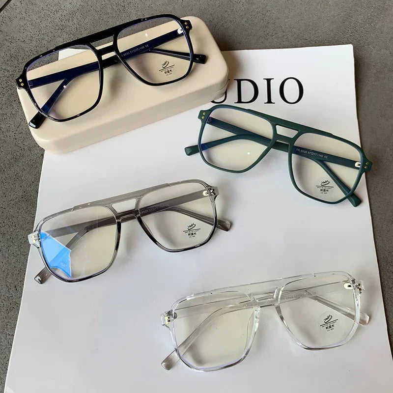 Retro Anti-Blue Light Glasses | Stylish Unisex Eye Protection