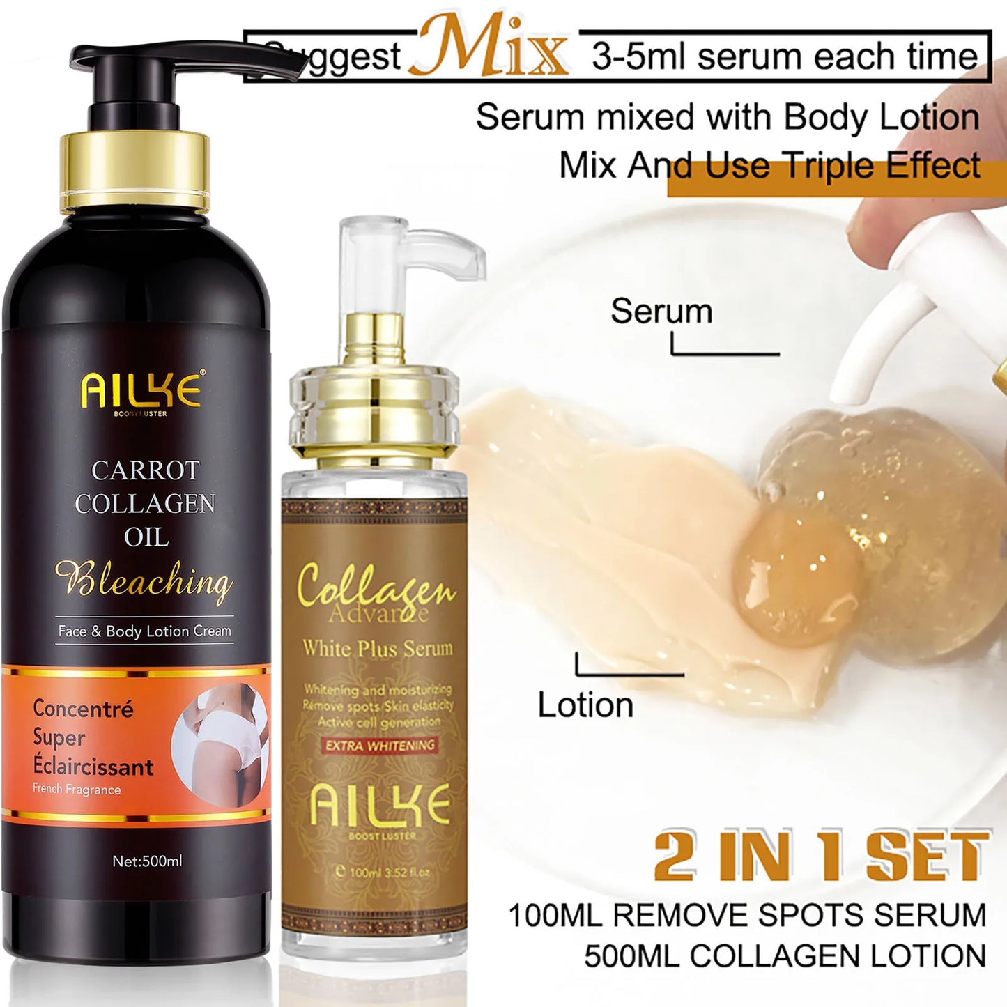 Collagen Whitening Essence for Radiant Skin | Moisturizing Serum