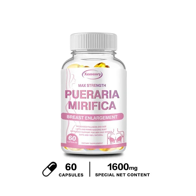 Pueraria Mirifica Breast Supplement | Enhance Size and Firmness