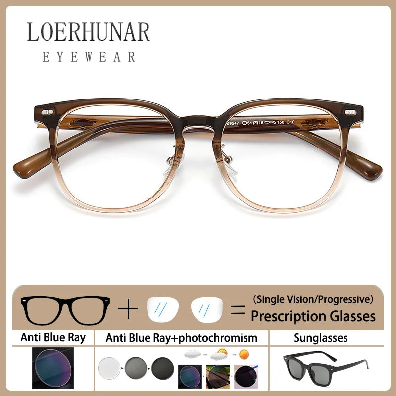 Stylish Photochromic Prescription Eyewear for Men and Women