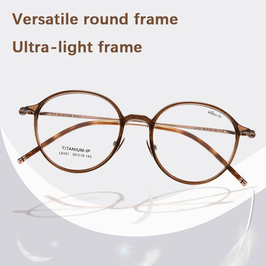 Women's Ultralight Titanium Eyeglasses | Stylish Computer Goggles