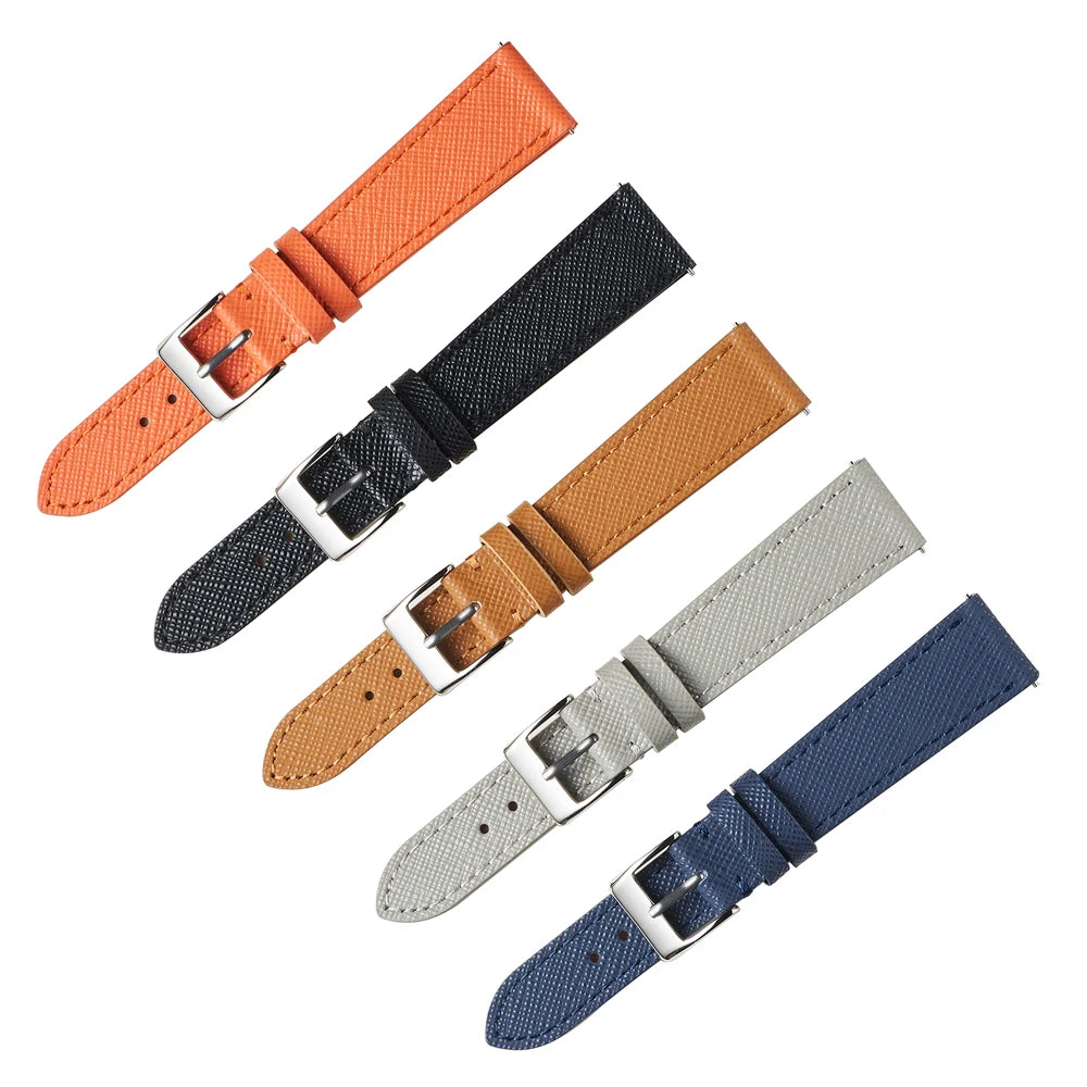 Calfskin Leather Watch Strap | Quick Release, Handmade Design