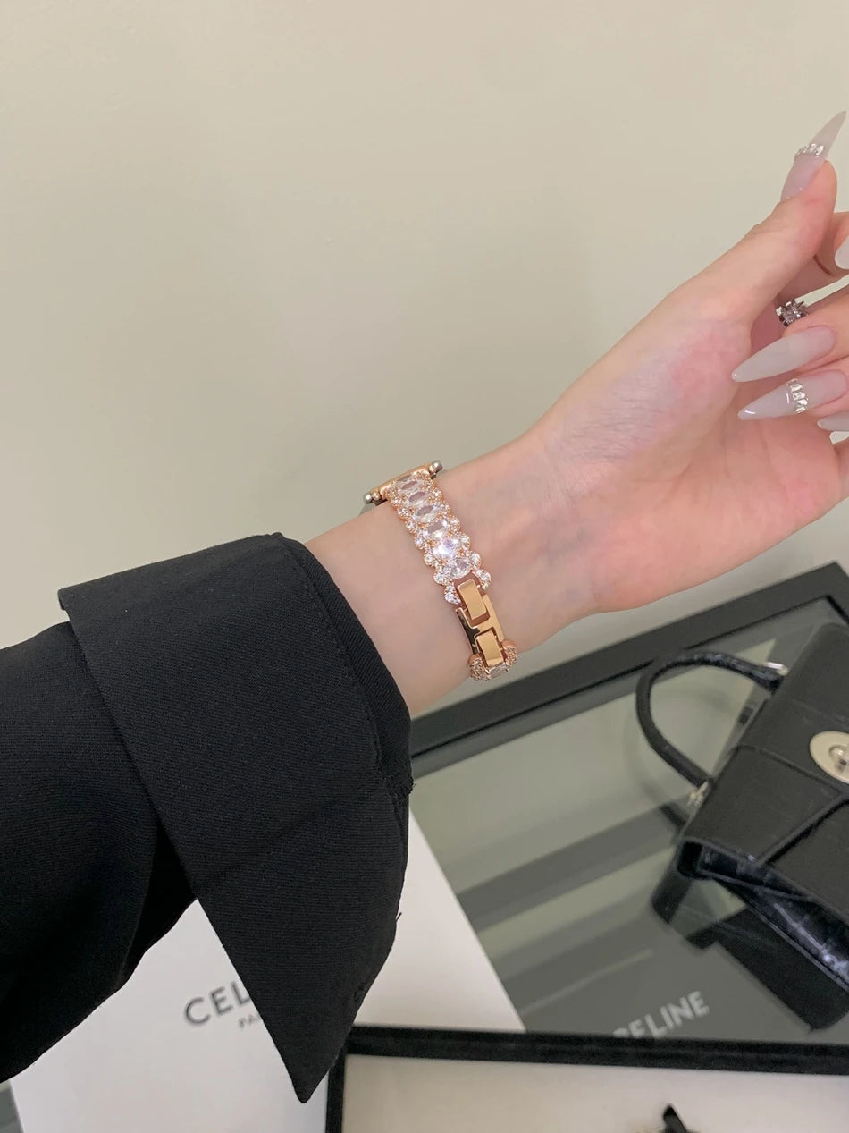Dazzling Luxury Jewelry Band for Smartwatches | Elegant Women's Strap