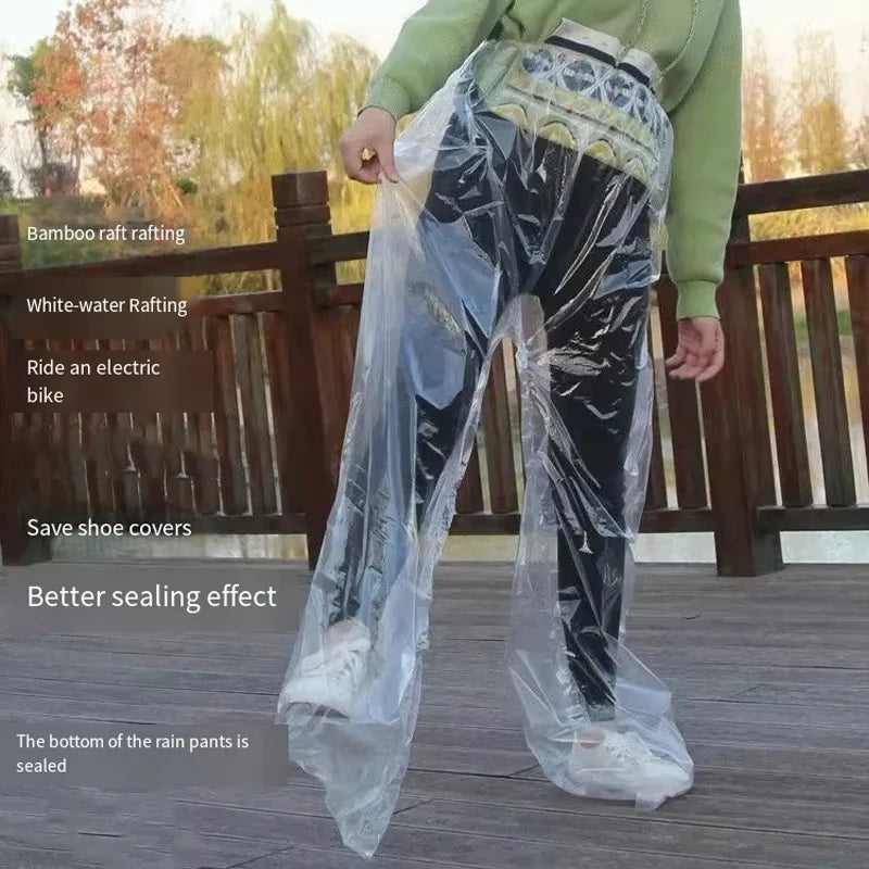 Pantalones Impermeables Desechables para Motociclistas | Equipo esencial para la lluvia