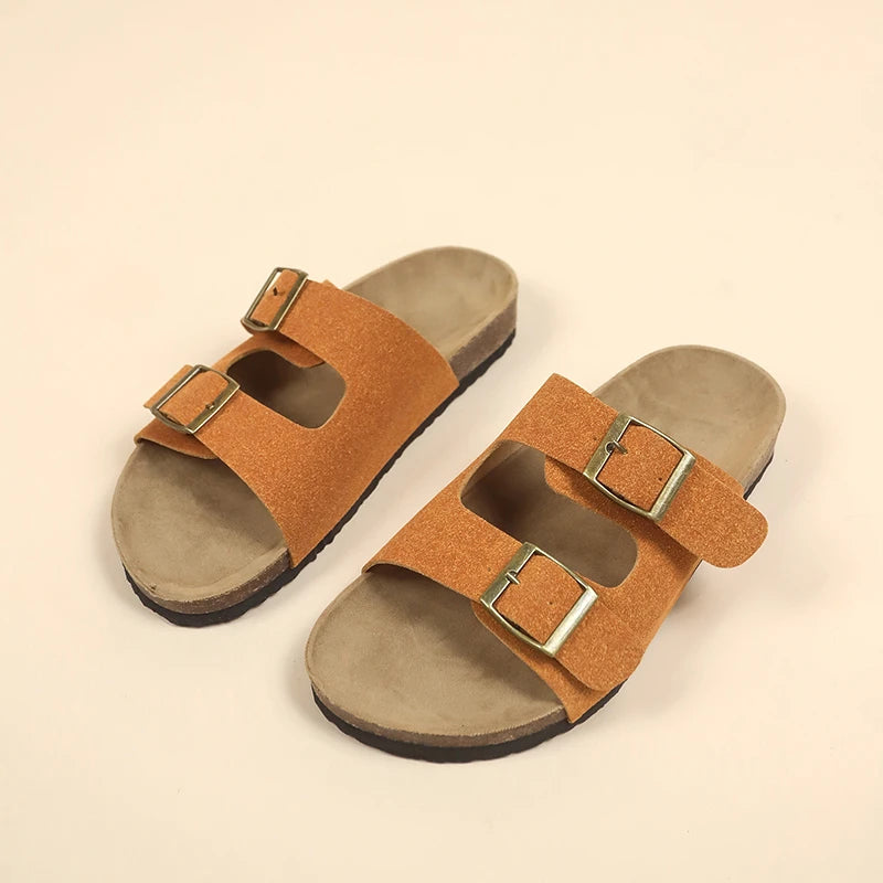 Women's Stylish Flat Beach Sandals | Comfortable Outdoor Slippers