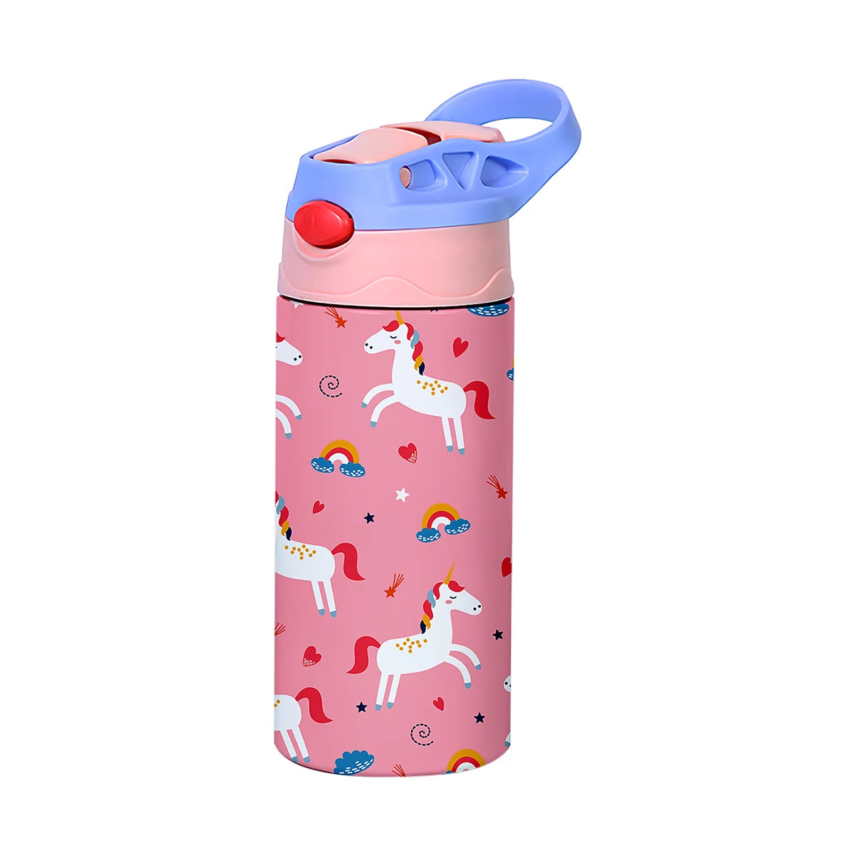Cute Cartoon Pattern Stainless Steel Insulated Thermos Cup