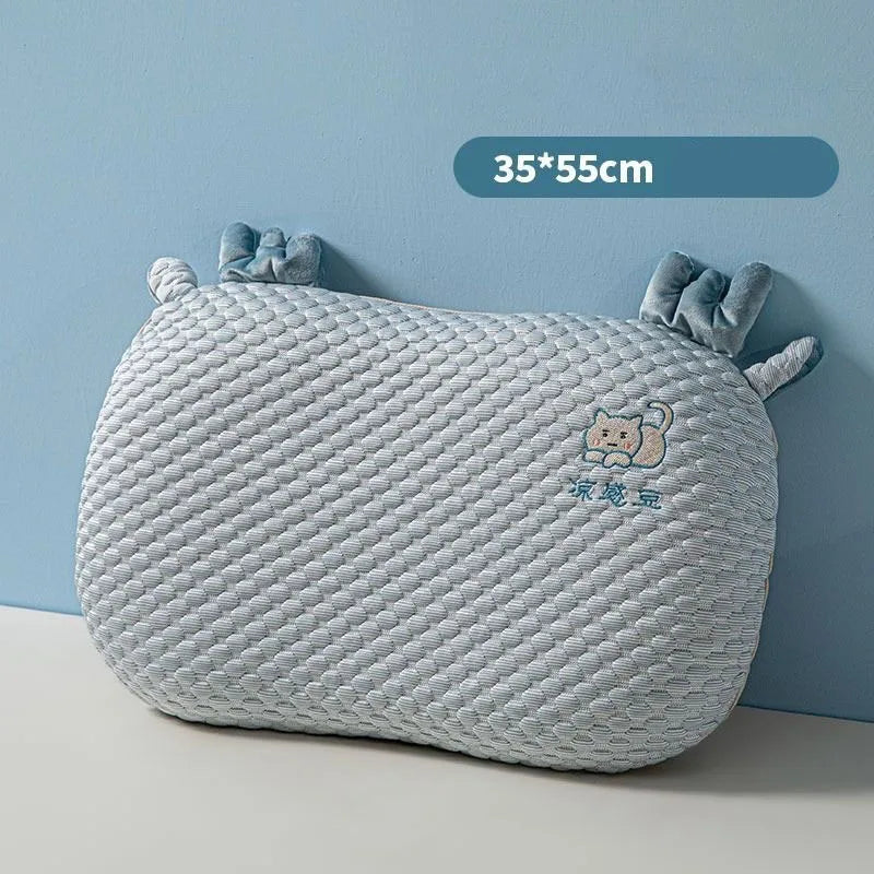 Cute Cartoon Cat Belly Pillow | Summer Ice Cooling Cushion