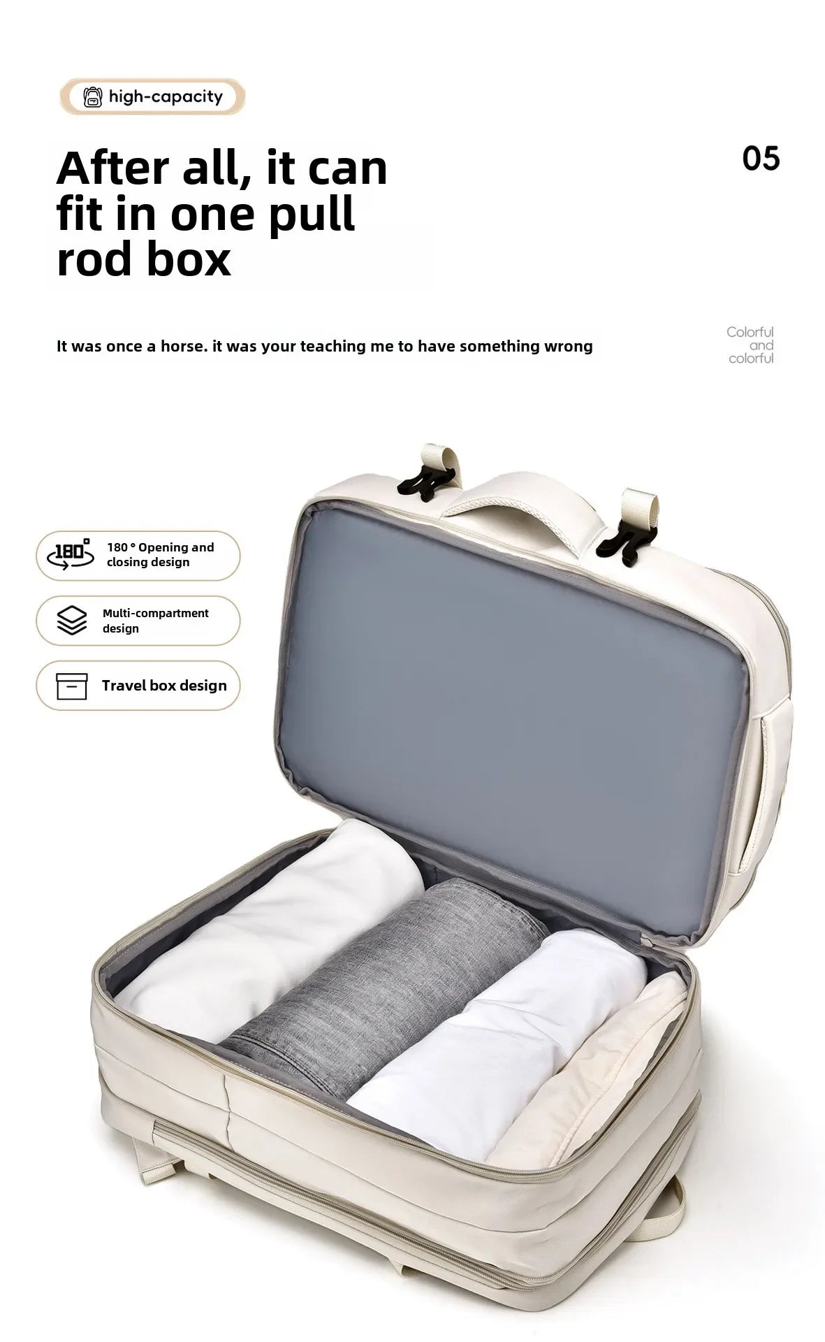 Versatile Cabin Backpack | Travel-Friendly Laptop & School Bag