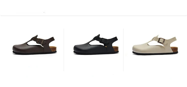 Summer Women's Gladiator Cork Sandals | Casual Buckle Straps
