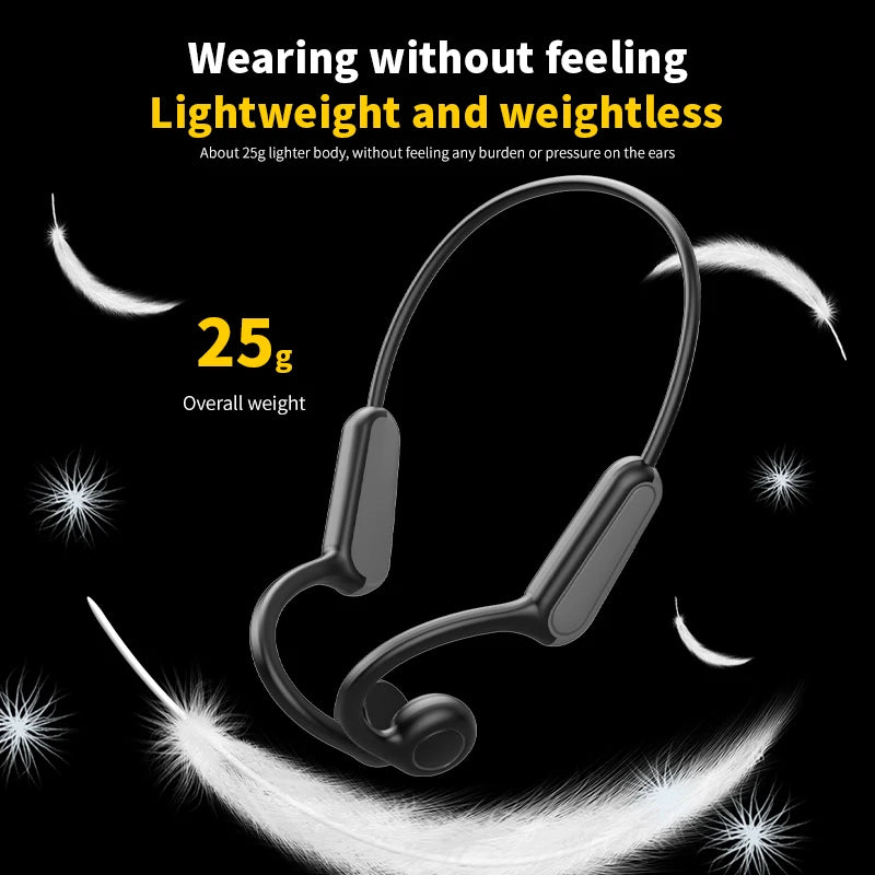 Waterproof Bone Conduction Earphones | Bluetooth Sports Headphones