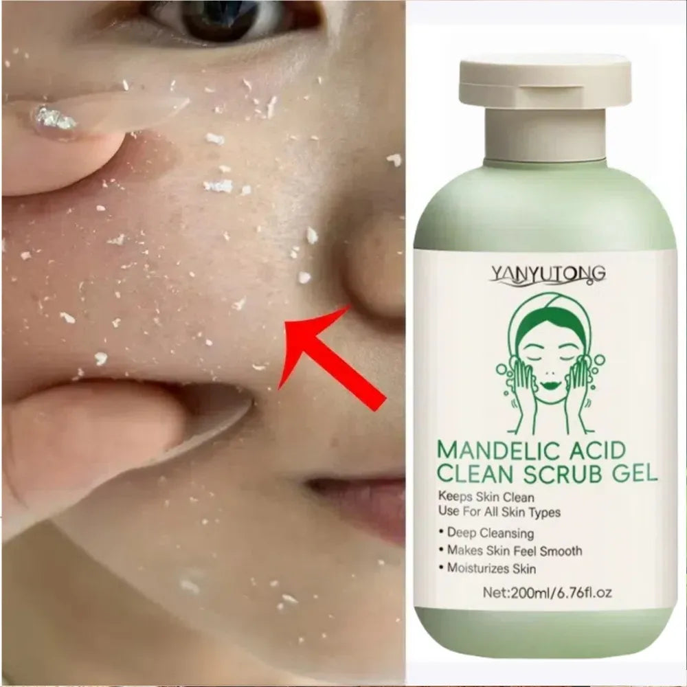 Deep Cleansing Exfoliating Gel Facial Scrub for Radiant Skin
