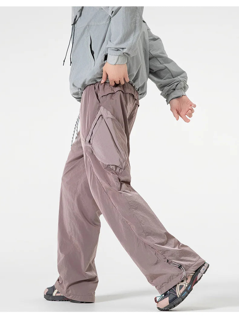 Outdoor 3-Proof Lightweight Cargo Trousers | Breathable Hiking Pants