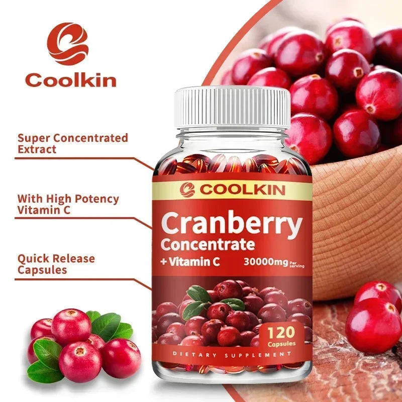 Cranberry Urinary Tract Cleanse Bladder Health Supplement