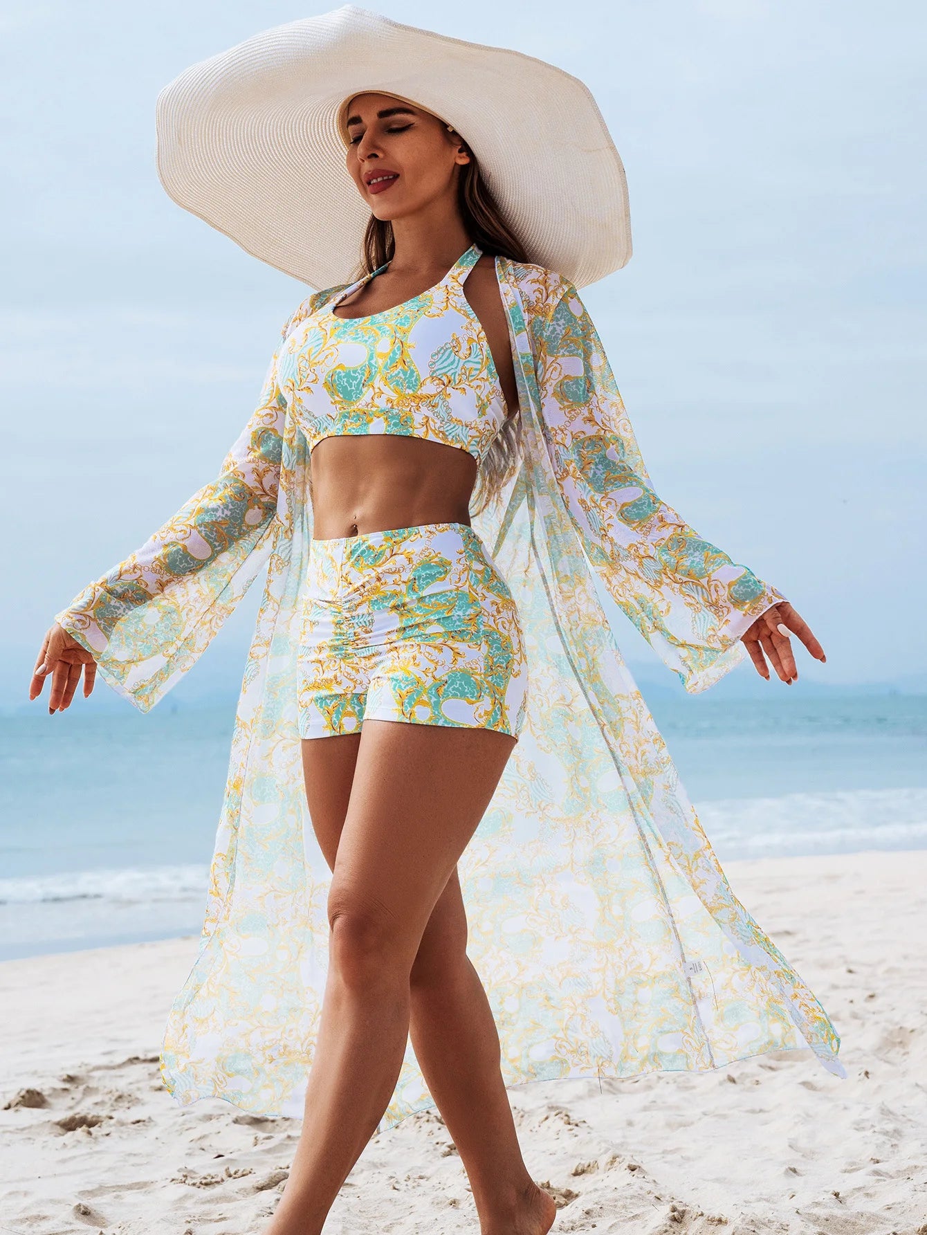 Women's Tankini Swimwear Set | Stylish Summer Beach Outfit