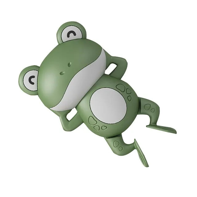Cute Baby Bath Toys | Fun Frogs Clockwork Swimming Toy