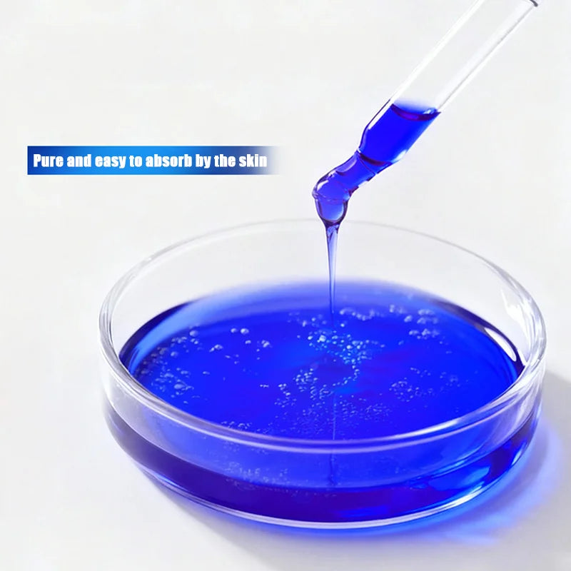 Powerful Blue Copper Peptide Anti-Wrinkle Essence for Fresh Skin