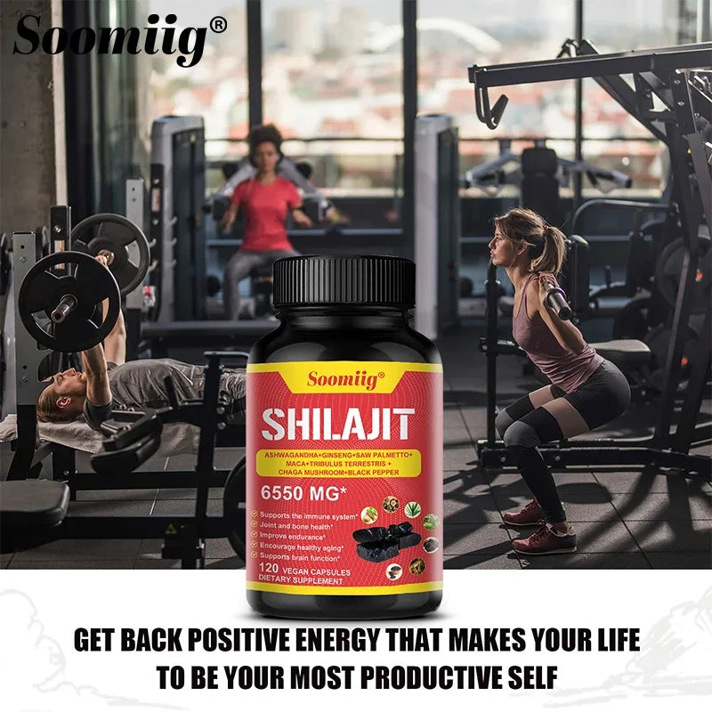 Pure Himalayan Shilajit Capsules | Support Healthy Aging & Recovery
