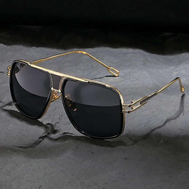 Vintage-Inspired Large Frame Sunglasses for Men & Women | Classic Style