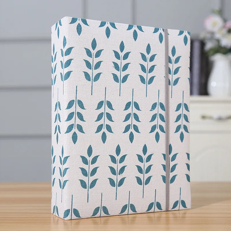 200pcs 6-inch Fabric Photo Album | Large Capacity Family Keepsake
